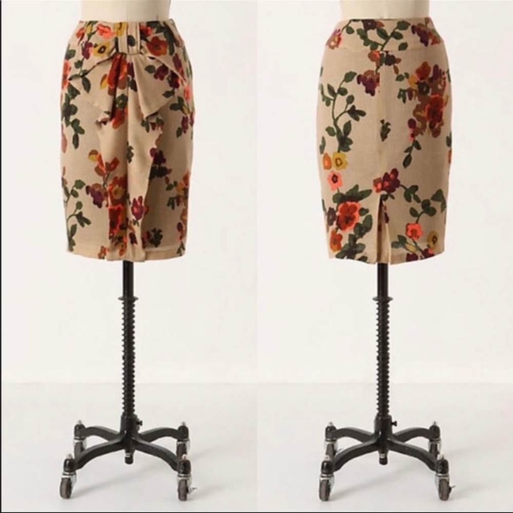 Anthropologie Lincolnshire Skirt sz 4